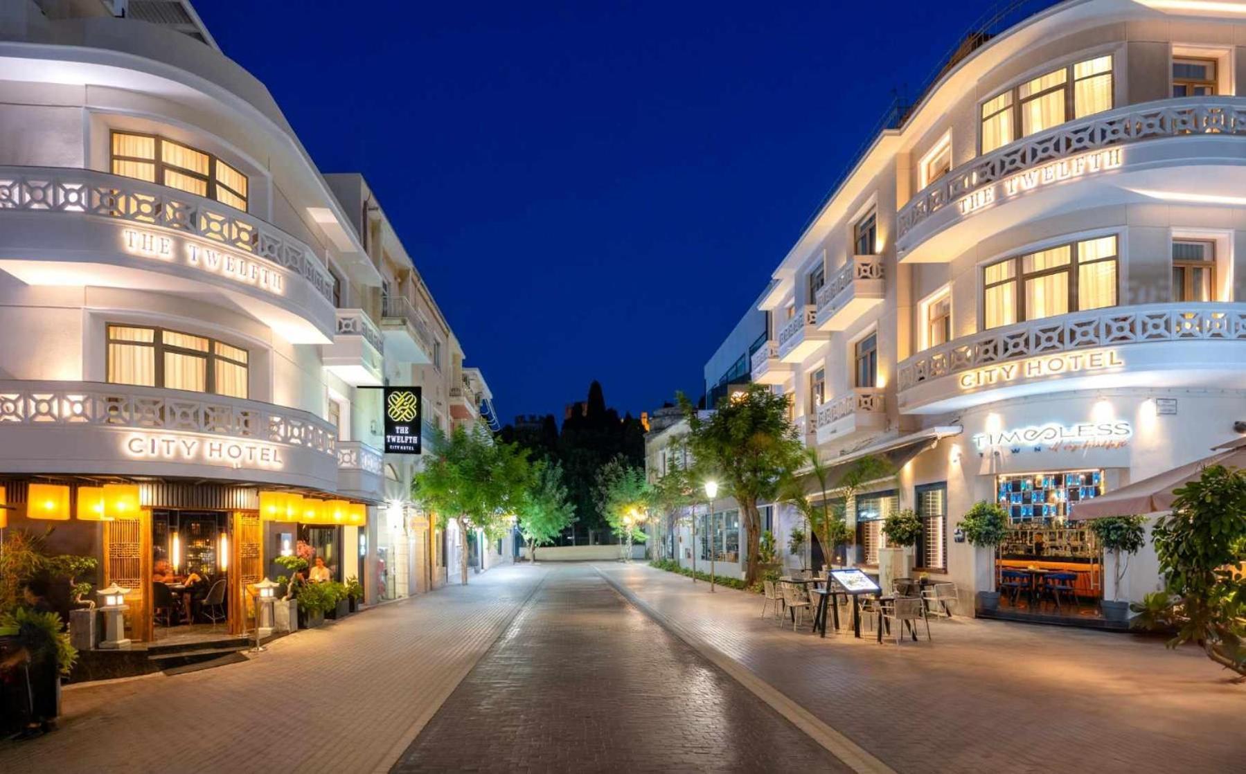 The 12Th City Hotel Rhodes City Bagian luar foto
